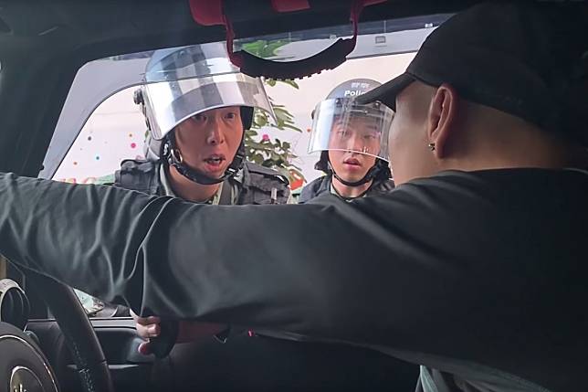 YouTube personality Jason Chau’s video of him arguing with Hong Kong riot police in Causeway Bay received more than 1.8 million views and was the streaming site’s most viewed video in the city this year. Photo: courtesy of YouTube