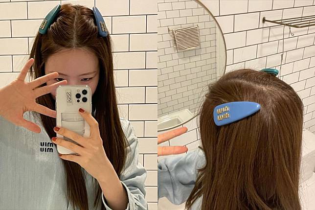 miu miu hair clip