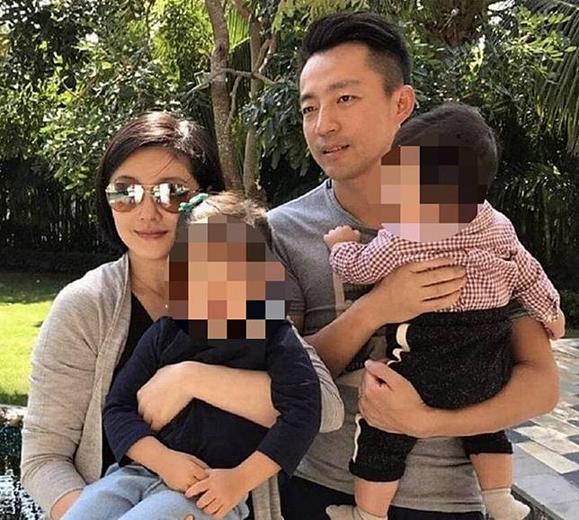 大S生前與汪小菲育有一對兒女。(翻攝自微博)