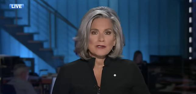 加拿大電視網（CTV）新聞主播拉佛萊姆（Lisa LaFlamme）近日透露遭公司解雇。（翻攝CTV Youtube）