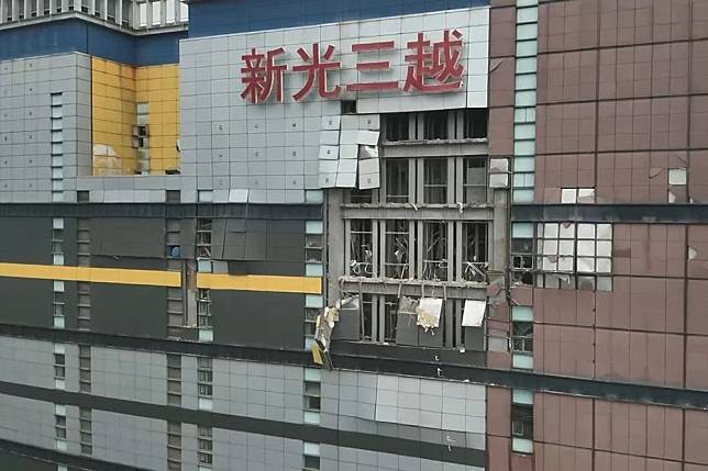 台中新光三越日前發生嚴重氣爆意外，造成4死37傷，遭市府勒令停業。（資料照片／翻攝畫面）