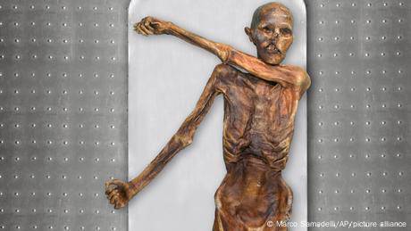 保存極其完好的冰川木乃伊「奧茲」（Ötzi）可追溯到銅器時代，距今約5300年
