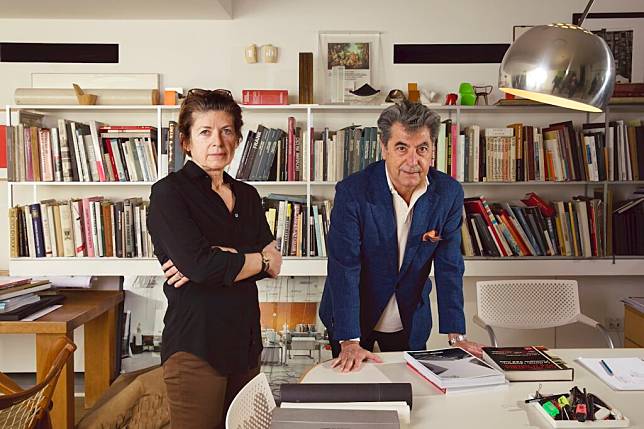 ACPV ARCHITECTS創辦人Antonio Citterio（右） 和 Patricia Viel。