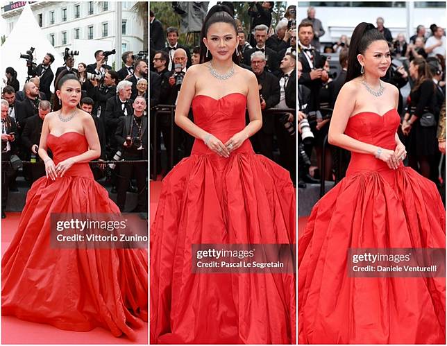 ปังตะโกน ป่าน ณิชาภัทร คนไทยคนเเรกเหยียบพรมเเดงคานส์ 2025