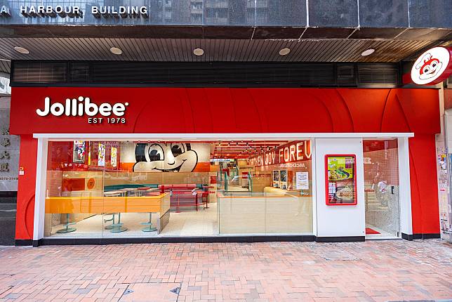 Jollibee北角概念店全新外觀