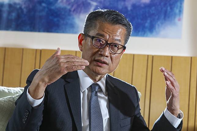 Financial Secretary Paul Chan Mo-po has hinted that his upcoming budget may not be as generous with one-off relief measures such as handing out cash to everyone. Photo: Dickson Lee