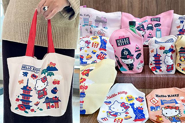 7-11 過年限定「Hello Kitty 提袋」只要百元就能帶回家（蕭芷琳攝）