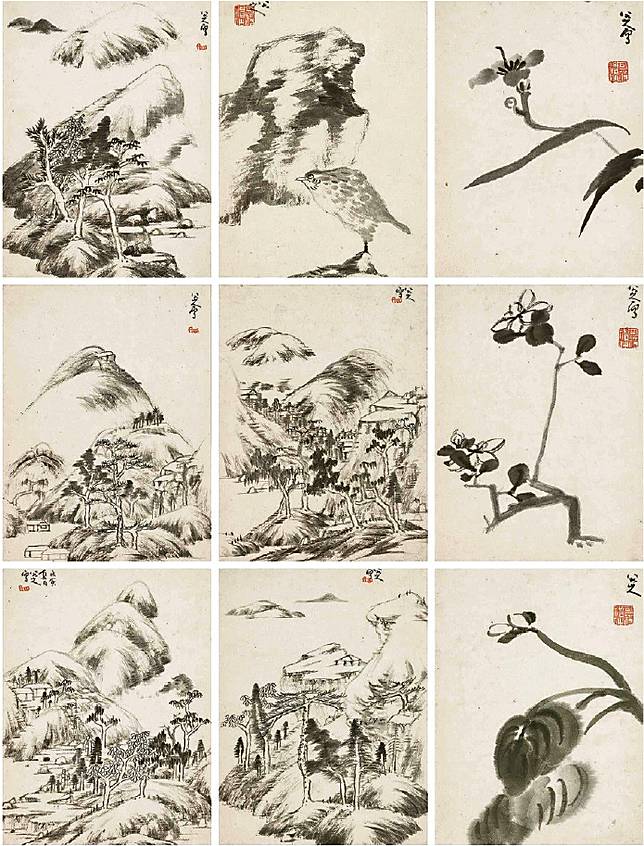 春早割 2024壓軸秋拍回顧山水花鳥冊藏八大山人心迹| 明報| LINE TODAY 絵画/タペストリー