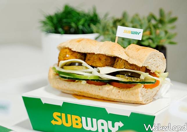 SUBWAY鷹嘴豆泥餅堡  / WalkerLand窩客島整理提供 未經許可不可轉載