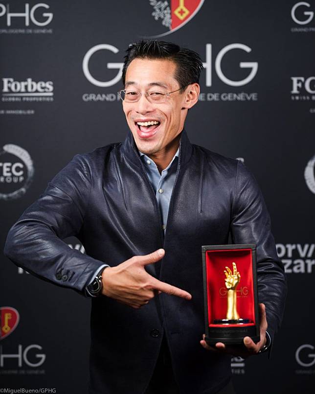 Ming Thein, creative director of Ming, and the Sports Watch Prize at GPHG 2024