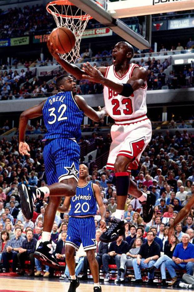 Jordan wearing hot sale air penny