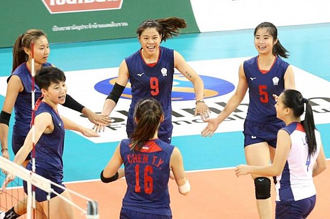 面對非贏不可的壓力，台灣隊今頂住壓力，擊敗紐西蘭，以1勝1敗的成績，暫居分組第2。(圖片取自AVC臉書)