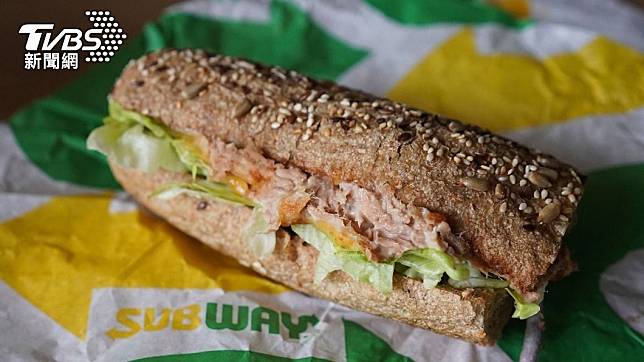 消費者指控Subway使用的鮪魚非純鮪魚。（示意圖／達志影像美聯社）