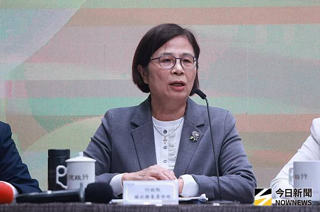 ▲行政院經貿談判辦公室總談判代表楊珍妮出席「台美關稅談判說明記者會」，說明台美談判成果。（圖／記者葉政勳攝 ,2026.01.20）
