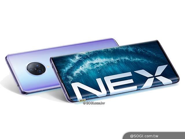 無界瀑布螢幕 vivo發表NEX 3S旗艦5G手機