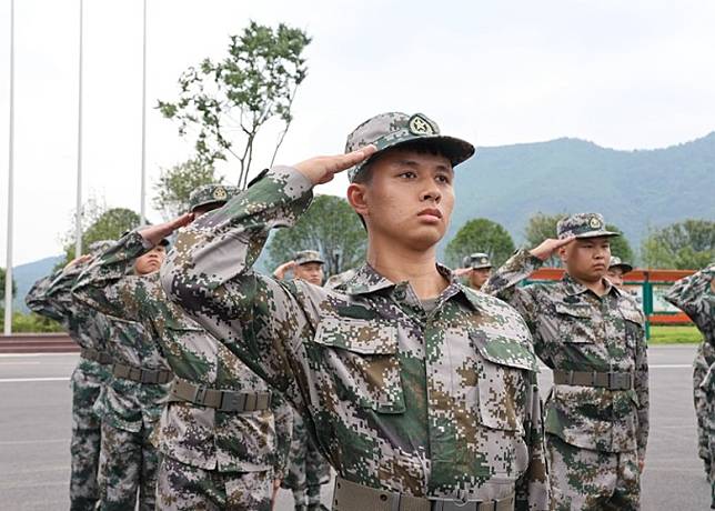 內地以往曾安排新兵役前教育訓練，圖非涉事男子。