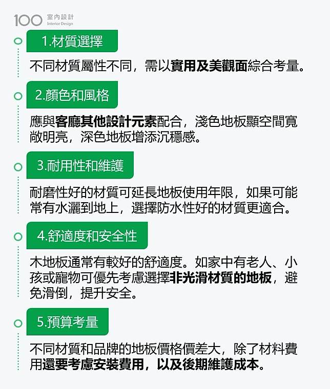 客廳地板需求分析圖