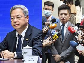 內閣即將在823公投罷免投票後改組，傳出政院秘書長龔明鑫將接掌郭智輝去職後的經濟部；政院秘書長遺缺則由總統府副秘書長張惇涵接任。（圖：行院院提供與張柏仲攝）