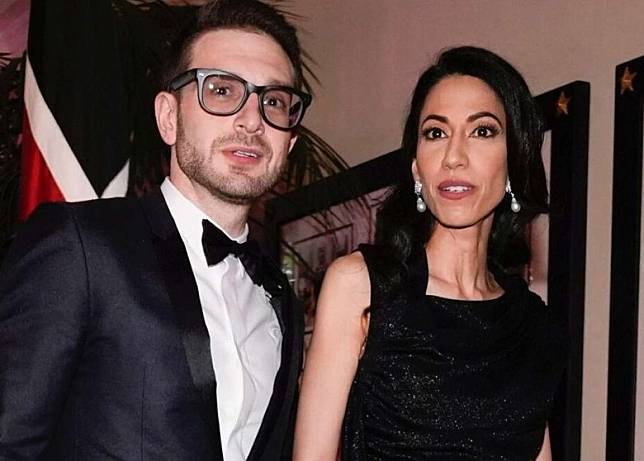 Alexander Soros(左)及Huma Abedin(右)(圖片來自Alexander Soros Instagram)