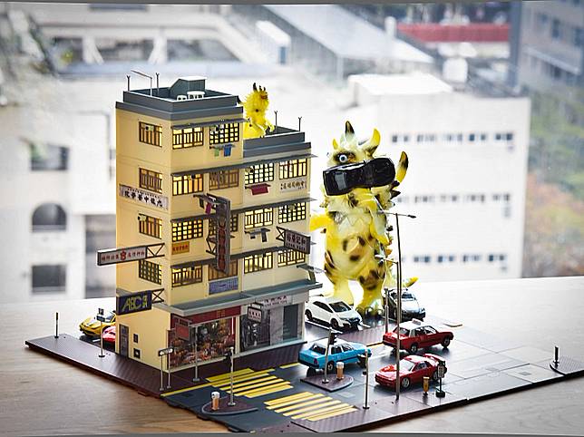 tiny微影 BD03 建物模型 香港オールド・テネメント・ストリート