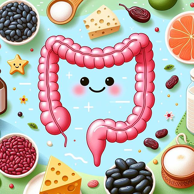腸道健康插圖