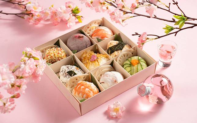 大員皇冠酒店推日式花見禮盒、櫻花下午茶！味覺視覺雙享受！