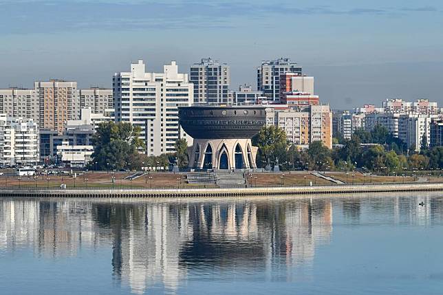 This photo taken on Sept. 24, 2024 shows a city view of Kazan, Russia. (Xinhua/Cao Yang)