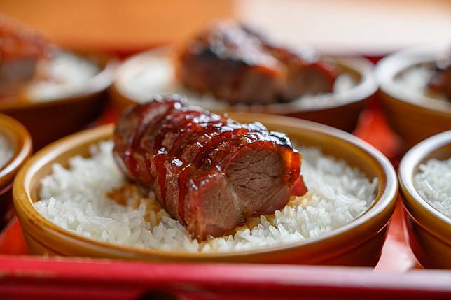 Barbecued pork lard rice (Photo: courtesy of Sha Tin 18)