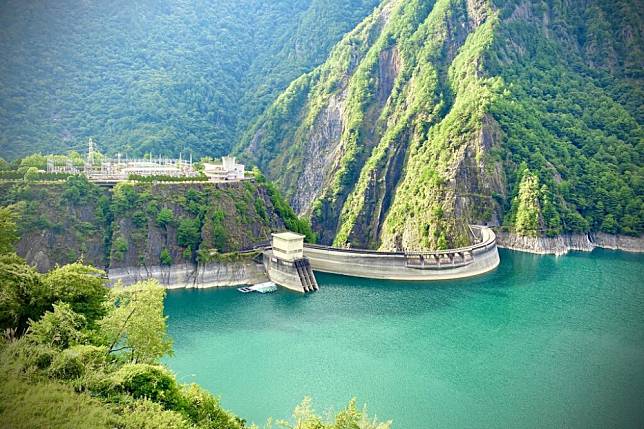 德基水庫在這波梅雨補水，水量超越曾文水庫成為第二名。（取自參山國家風景區管理處）