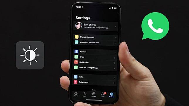 Whatsapp首度推出Dark Mode