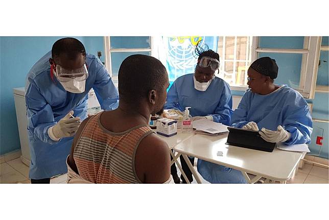 剛果共和國的伊波拉疫情擴散，已構成「國際公共衛生緊急事件」。（圖取自twitter.com/NoticiasONU）