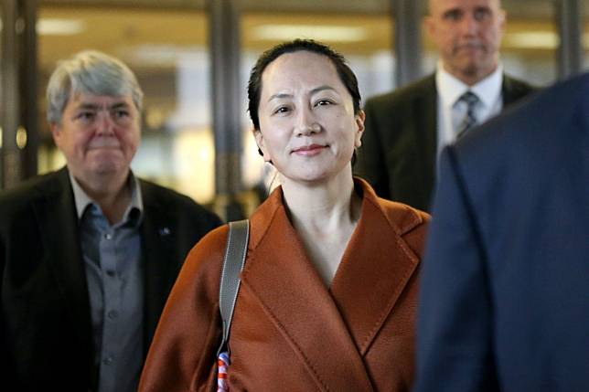 Huawei executive Meng Wanzhou (pictured in September) took part in Monday’s court hearing via telephone. Photo: Getty Images/AFP