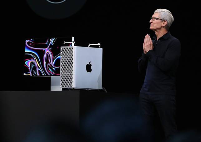 蘋果宣布推出售價 6000 美元的新 Mac Pro。(圖片：AFP)