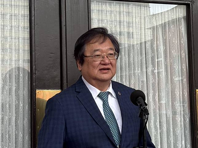 邱泰源在強調：「我沒有說道歉啦！那是媒體刊的，我只是人在口語表達『拍謝、拍謝』。」（圖／中央社）