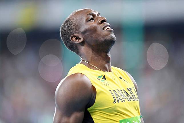 牙買加前短跑名將「閃電」波特（Usain Bolt）(資料照片/中央社)