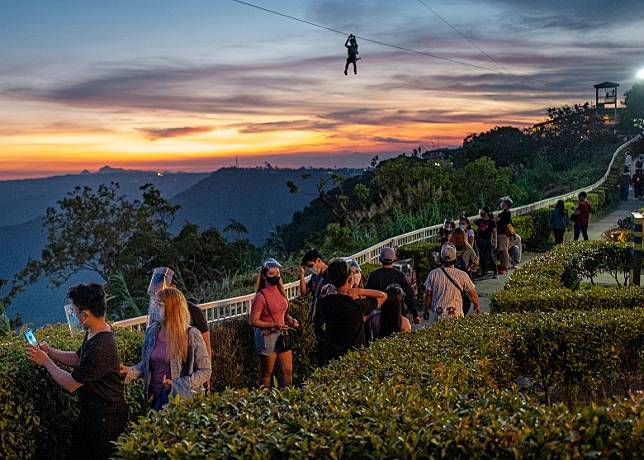 大雅台是旅遊勝地。（Getty Images圖片）