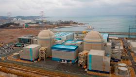 圖為南韓蔚山的古里核電廠。美聯社資料照