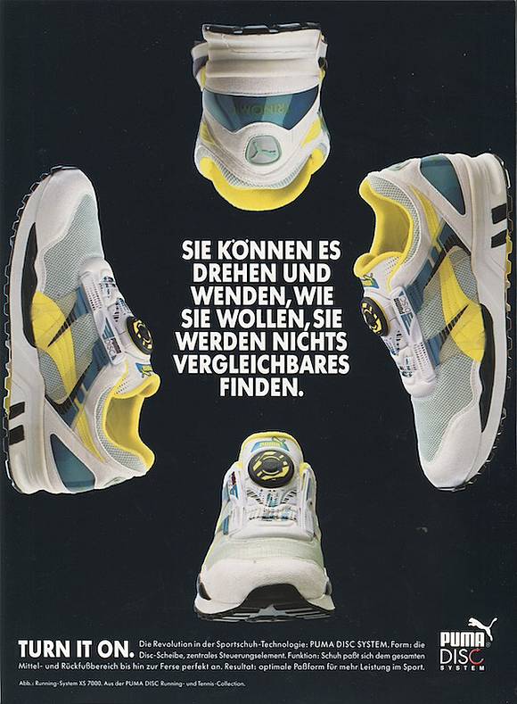 Puma disc system 1991 hotsell