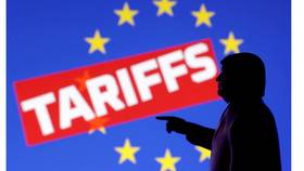 美國總統川普宣布，對歐盟、墨西哥課徵30%關稅。路透社