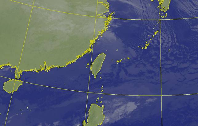 白天起大陸冷氣團減弱，各地氣溫稍稍回升，明天白天高溫還會進一步回升。（圖：氣象署網站）