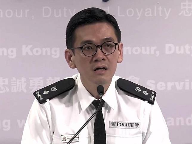 江永祥指以民調結果評價紀律部隊表現並不公平 (香港警察facebook)