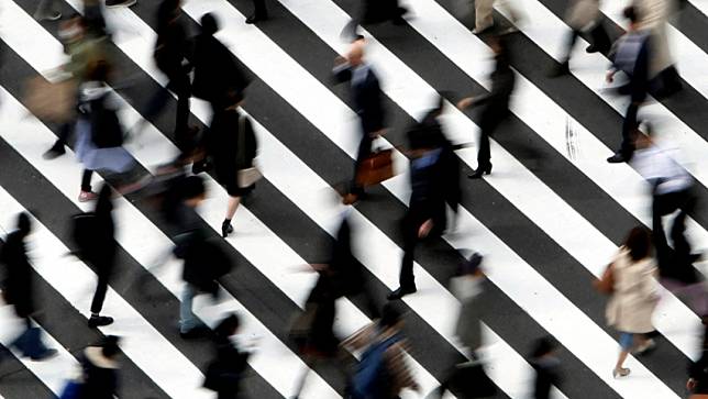 東京街頭。路透社資料照