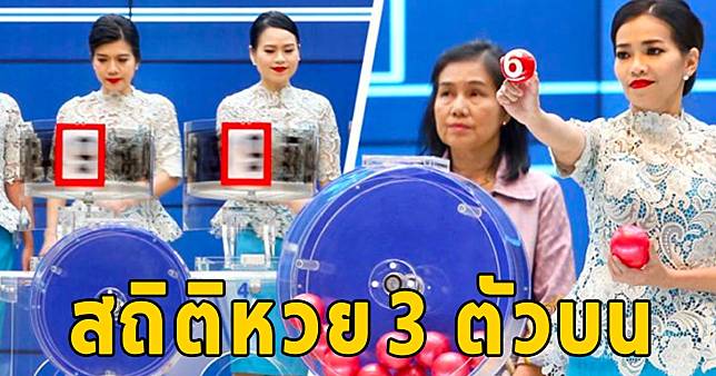 รวมสถิติเลขท้าย 3 ตัวบน ที่ออกบ่อย