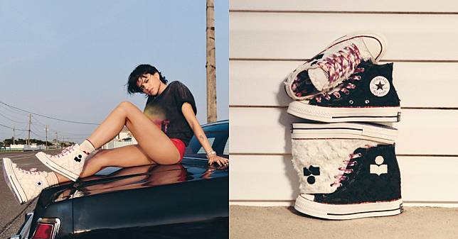 Converse 聯手 Isabel Marant 推出特別版！Chuck 70帆布鞋四大亮點：毛邊鞋身、內增高設計，全台限定只在「這裡」開賣