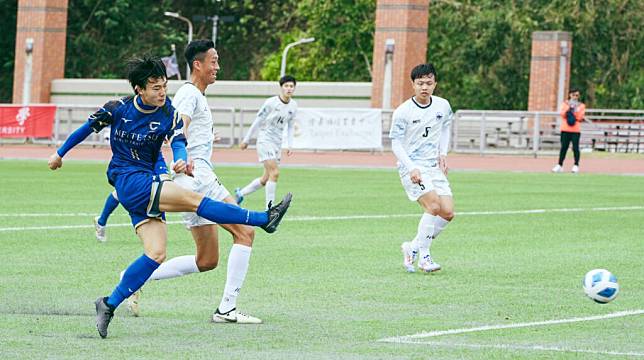 銘傳大學與中京大學友誼賽。(圖：張克銘攝)