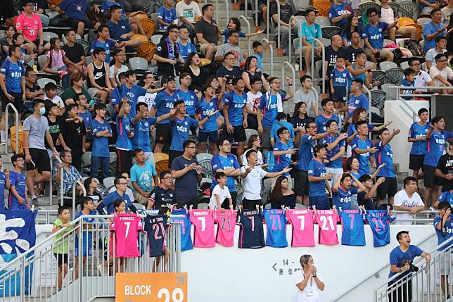 Kitchee are one of the clubs with a strong fan base in the Hong Kong Premier League. Photo: Felix Wong
