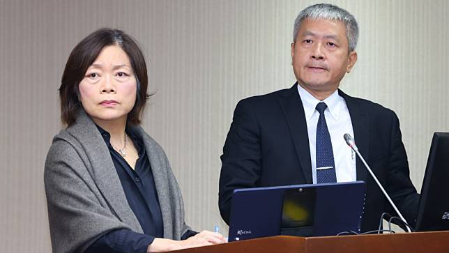 勞動部長何佩珊與勞發署長蔡孟良。陳品佑攝