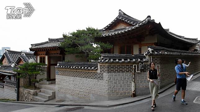 首爾北村的韓屋村（圖／路透社）