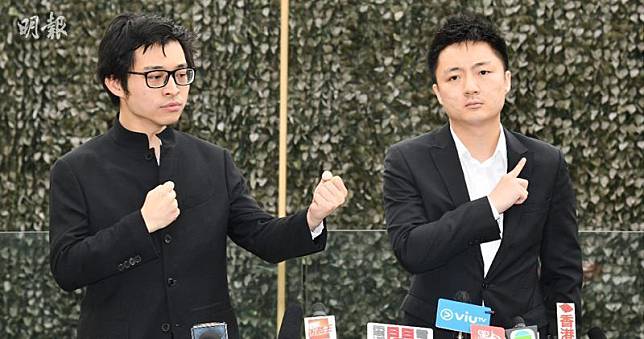 林作（左）與鍾培生將於9月18日舉行「百萬擂台戰」，門票今日開售反應熱烈。（資料圖片）
