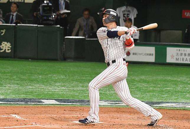 ▲世界棒球12強，日本隊坂本勇人。（圖／記者葉政勳攝 ,